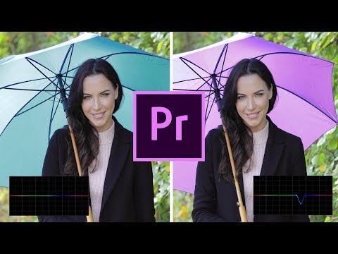 New in Premiere Pro!! SELECTIVE COLOR GRADING curves (lumetri tools)
